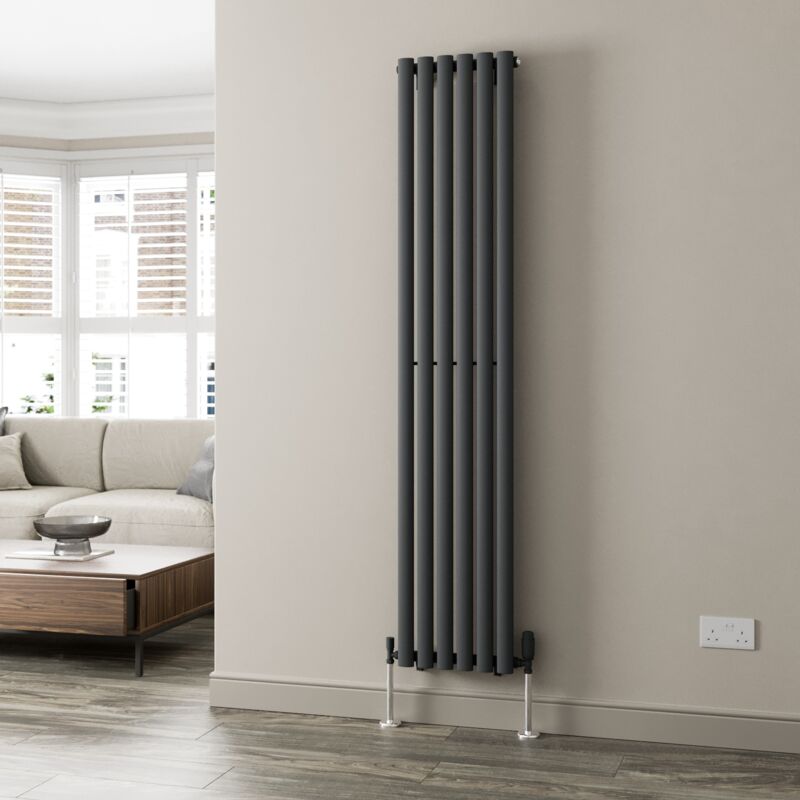 Image of Duratherm - Anthracite Oval Column Designer&hellip;