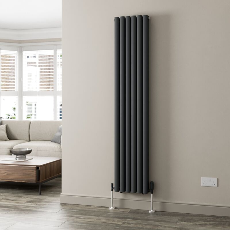 Image of Duratherm - Anthracite Oval Column Designer&hellip;