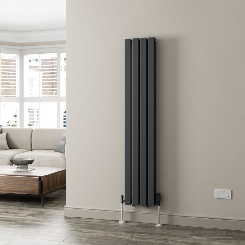 Image of Duratherm - Anthracite Designer Radiator Vertical&hellip;