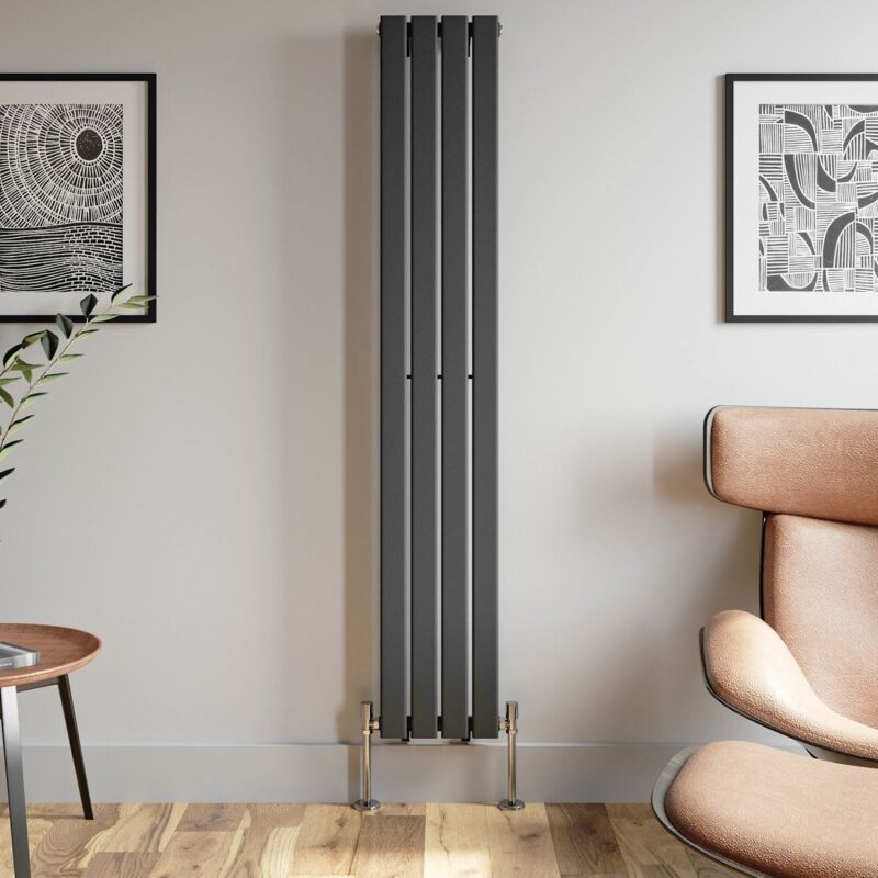 Image of Duratherm - Anthracite Designer Radiator Vertical&hellip;