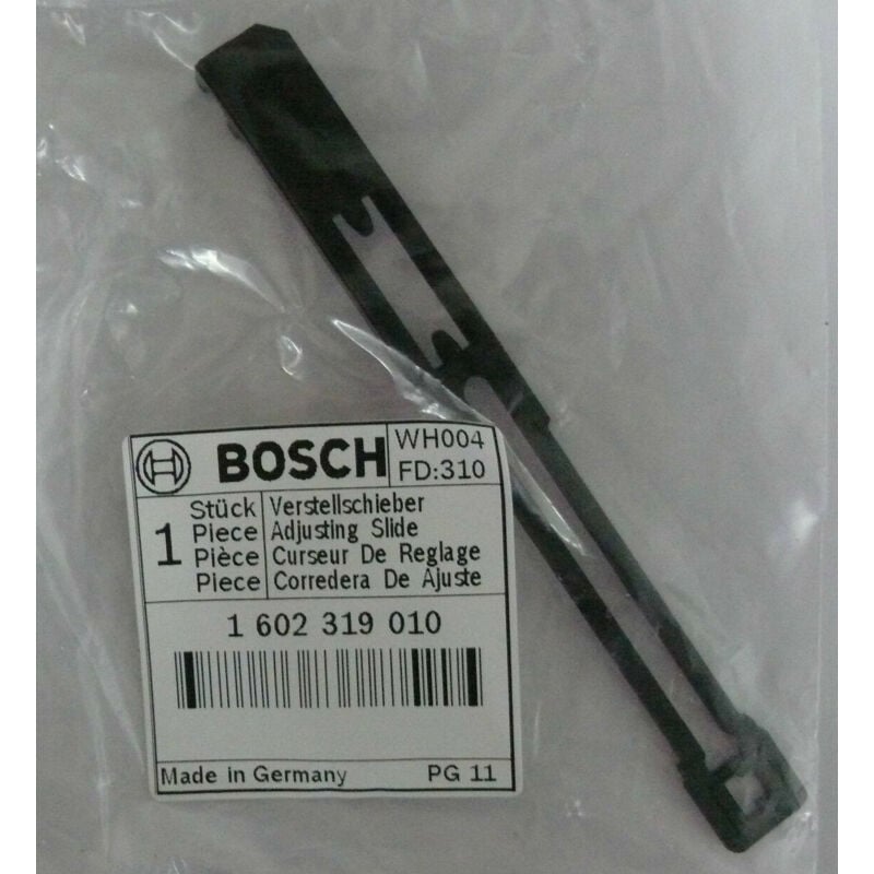 

1602319010 Adjusting Slide: Genuine BOSCH spare-part