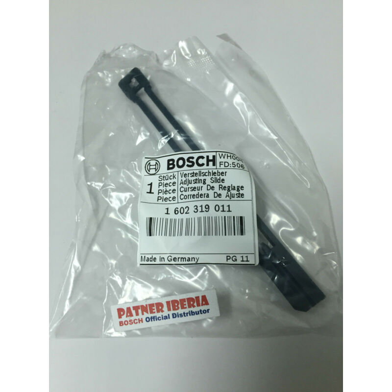 

1602319011 Adjusting Slide: Genuine BOSCH spare-part