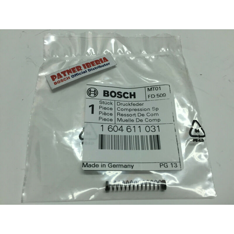 

1604611031 Compression Spring: Genuine BOSCH spare-part