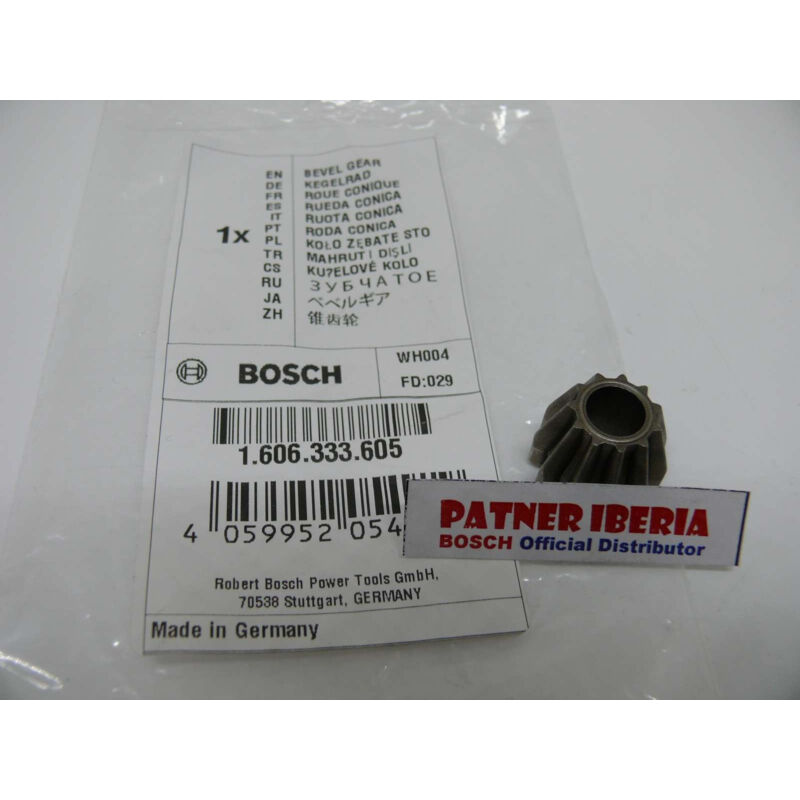 

1606333605 Bevel Gear: Genuine BOSCH spare-part