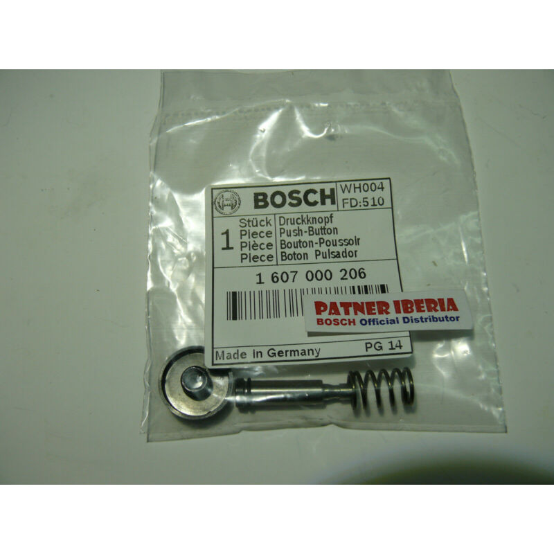 

1607000206 Push-Button: Genuine BOSCH spare-part