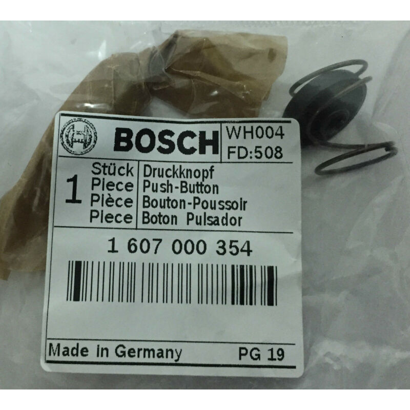

1607000354 Push-Button: Genuine BOSCH spare-part