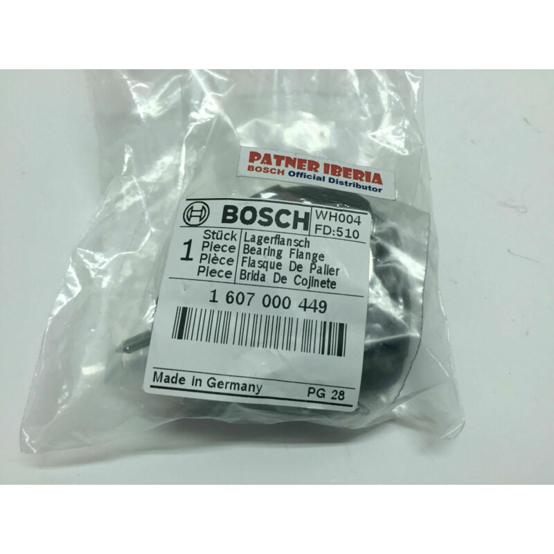 

1607000D6D BOSCH Brida De Cojinete para GWS 18-10c/pc/sc (Sust. 1607000449)