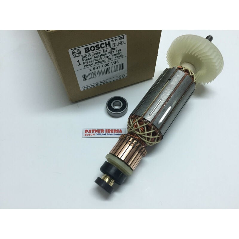 

1607000V36 Armature With Fan: Genuine BOSCH spare-part