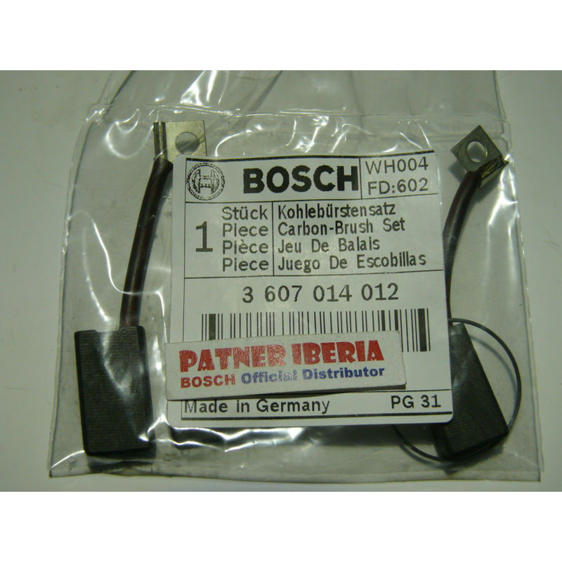 

1607014103 Carbon-Brush Set: Genuine BOSCH spare-part