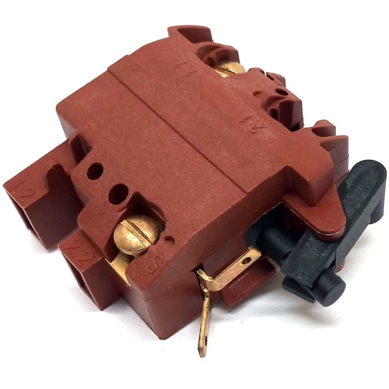 Bosch - Pièce de rechange d'origine 1607200086 Interrupteur pour rectifieuses gws 10-125C et gws 6-115