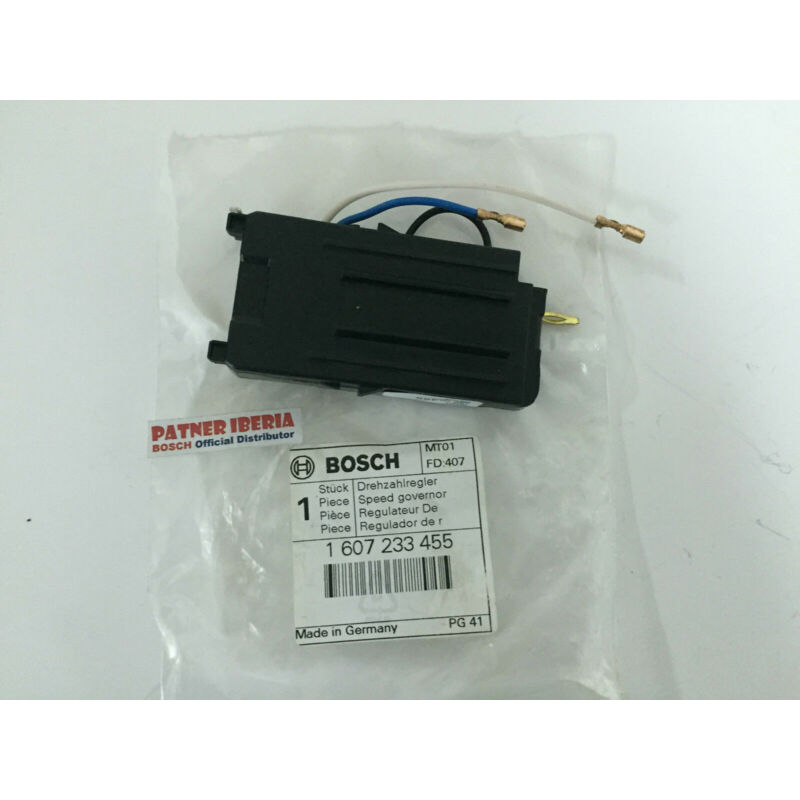 

1607233455 Speed governor: Genuine BOSCH spare-part