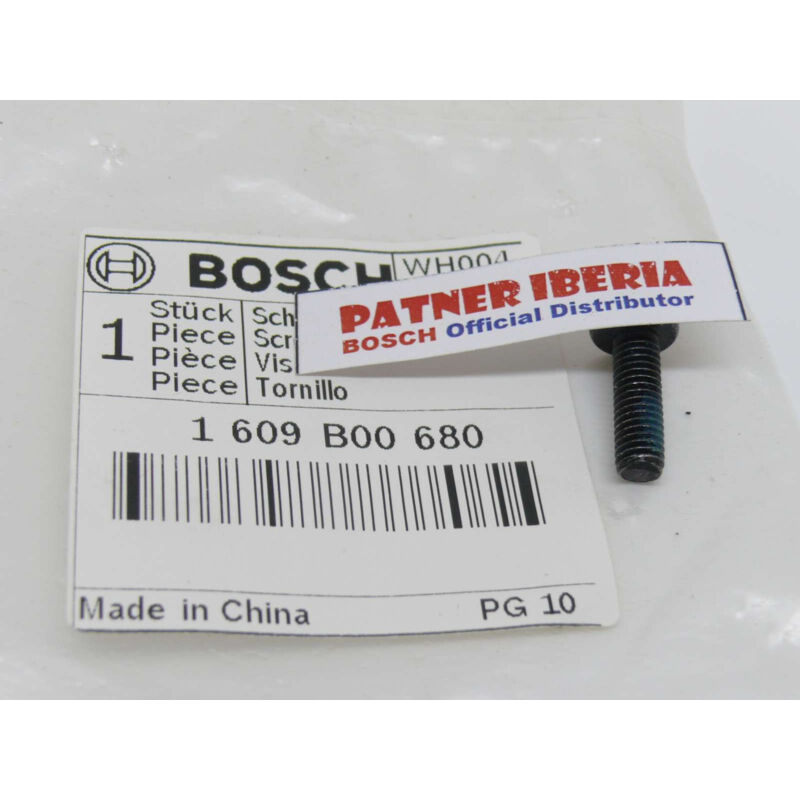 

1609B00680 Screw: Genuine BOSCH spare-part