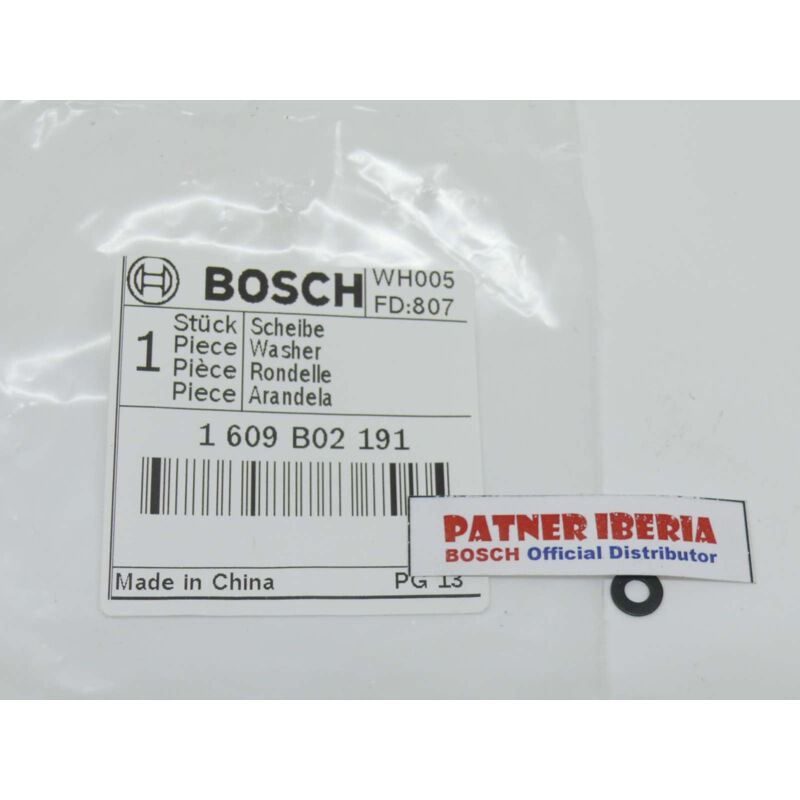 

1609B02191 Washer: Genuine BOSCH spare-part