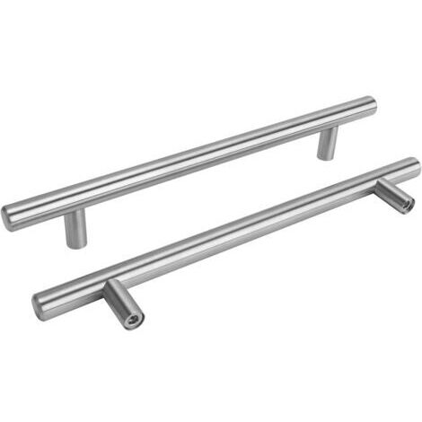 160mm Hole Centers, Pack of 2 Kitchen Door Handles Kitchen Cabinet Handles -160 Stainless Steel Handles Long Stainless Steel Handles for Kitchen, Room