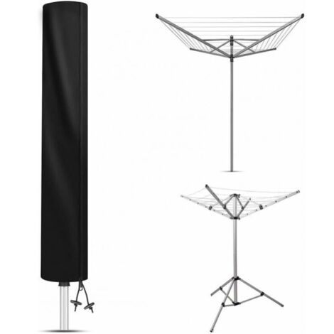 (160x15x15 cm)Housse de parapluie pour sèche-linge, housse pour étendoir à vêtements, housse pour étendoir pour parapluie extérieur, housse de protection imperméable pour sèche-parapluie