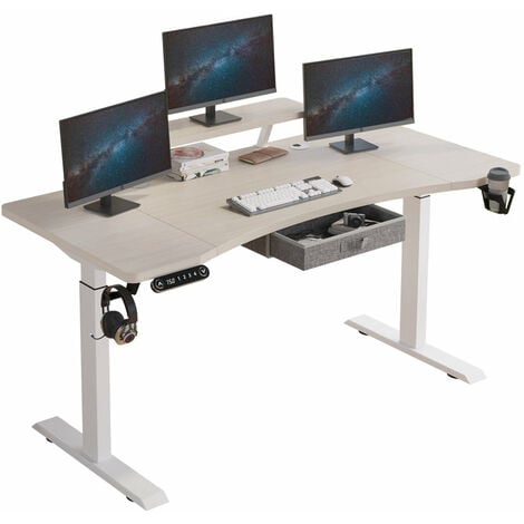 Table élévatrice debout pour ordinateur portable, moniteur d'agne