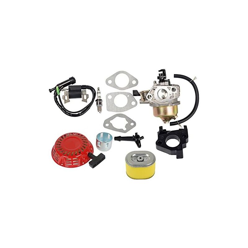 S-giant - 16100-ZE2-W71 Kit carburateur avec filtre à air Bobine d'allumage pour moteur Honda Gx240 Gx270 8HP 9HP