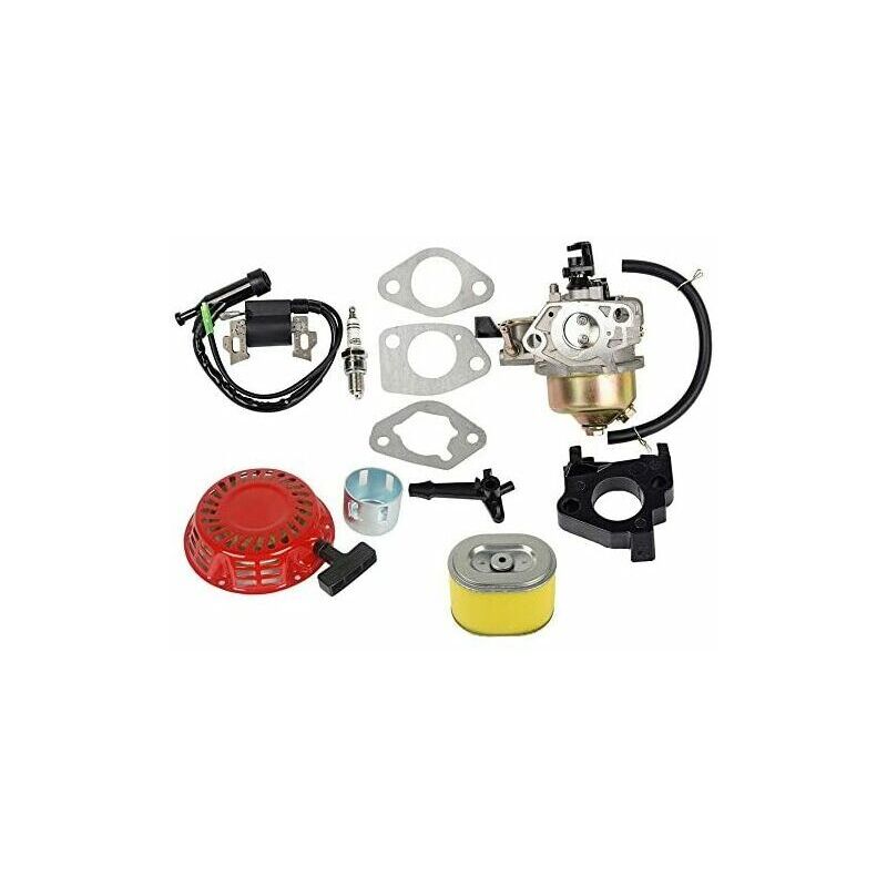 Start - 16100-ZE2-W71 Kit carburateur avec filtre à air Bobine d'allumage pour moteur Honda Gx240 Gx270 8HP 9HP Carburateur