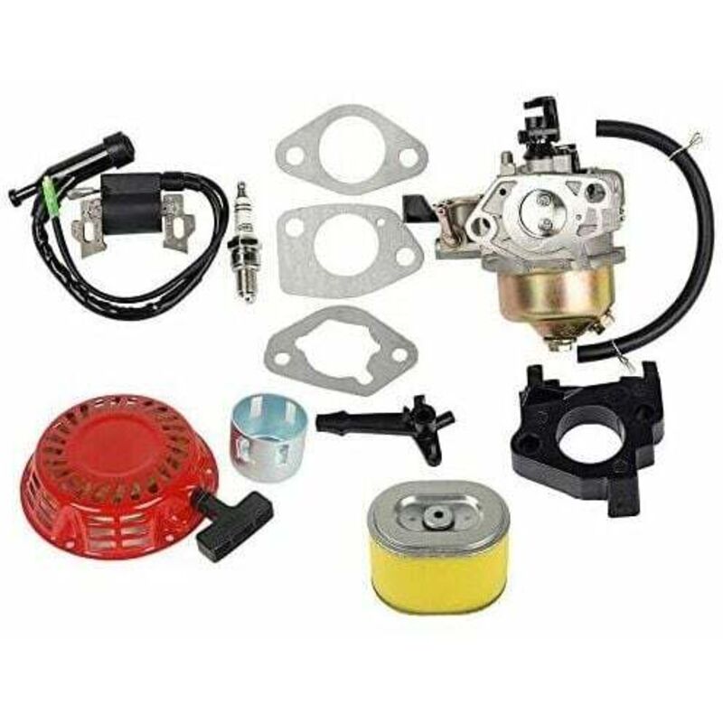 Bares - 16100-ZE2-W71 Kit carburateur avec filtre à air Bobine d'allumage pour moteur Honda Gx240 Gx270 8HP 9HP Carburateur