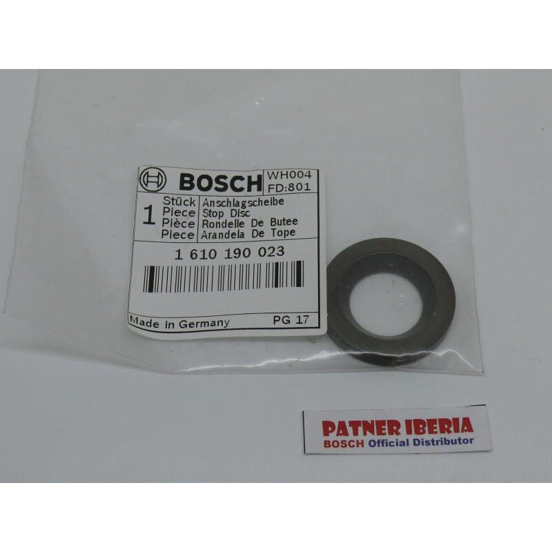 

1610190023 Stop Disc: Genuine BOSCH spare-part