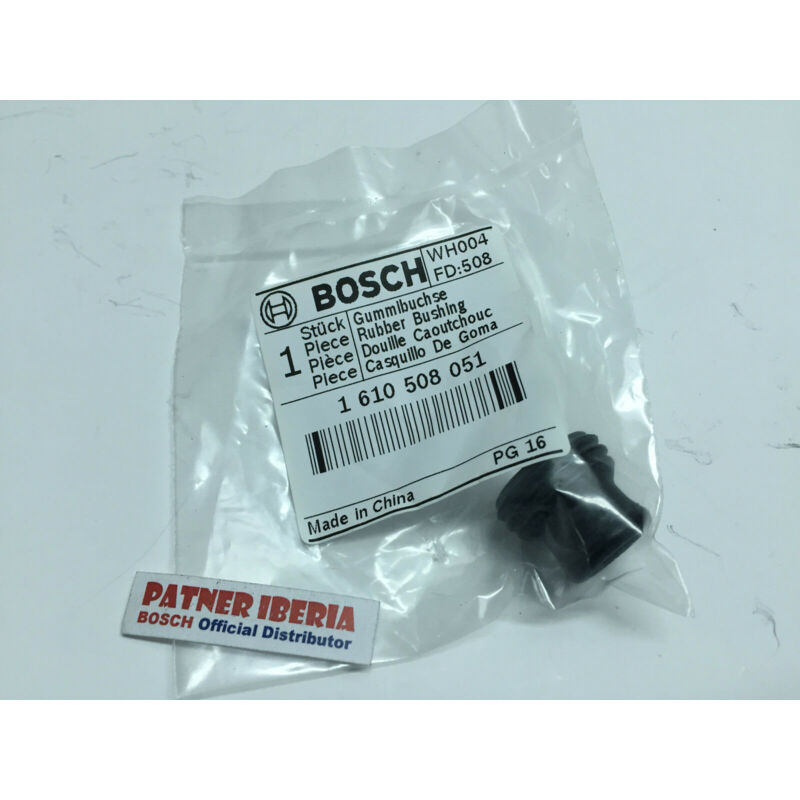 

1610508051 Rubber Bushing: Genuine BOSCH spare-part