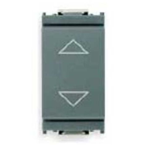 16155 Pulsador Interruptor 2P 10A Gris Idea