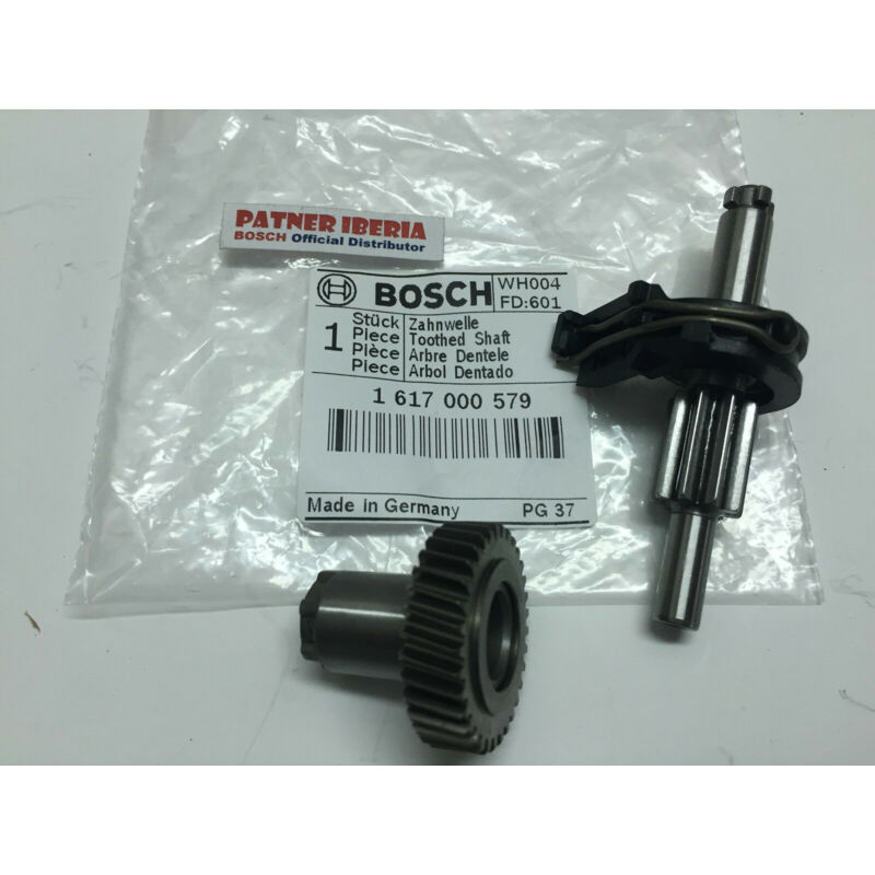 

1617000579 Toothed Shaft: Genuine BOSCH spare-part