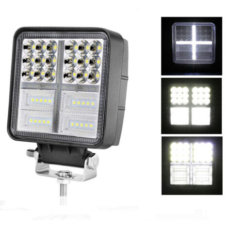 Мощен 162W LED 54 ЛЕД Диоден Фар Работна Лампа Прожектор Задна Светлина 12V 24V