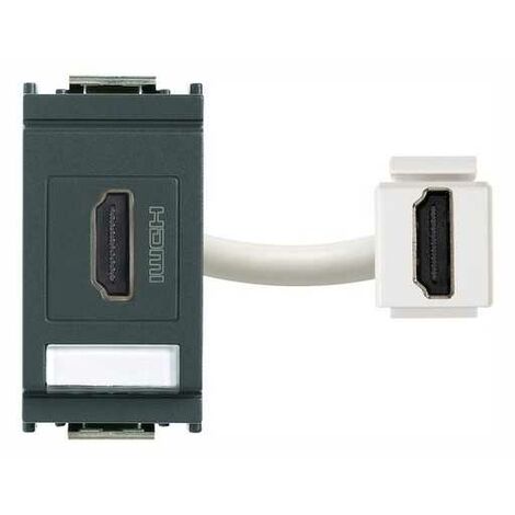 16334 Prise HDMI Gris Idea