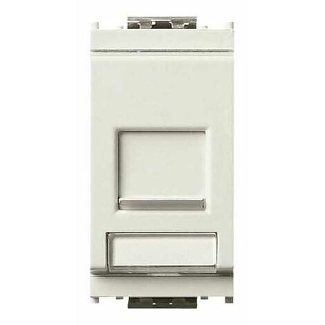16358.C.B Adaptateur RJ45 Amp Avaya Blanc