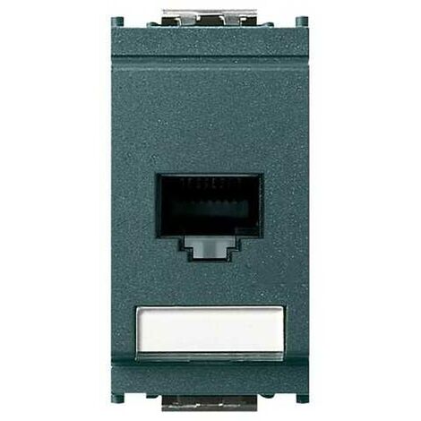 16359.6 Prise RJ45 Netsafe Cat6 UTP 110 Gris Idea