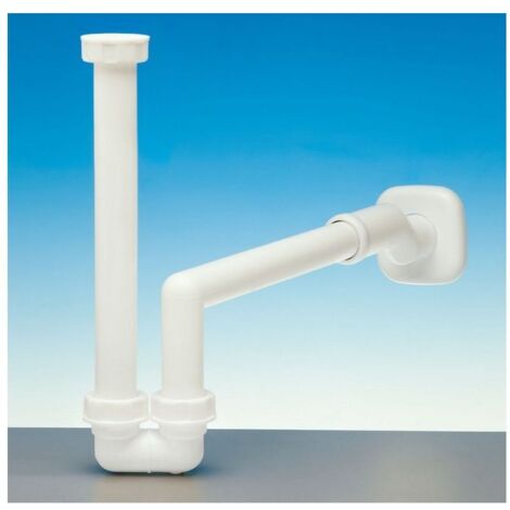 1643 sifone Eccentr. X bidet ø1x1.1/4" bianco 1643.001