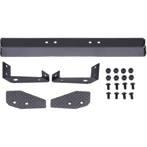 165 mm Heckflügel aus Aluminiumlegierung für ferngesteuerte Fahrzeuge im Maßstab 1:10, Spoiler für ferngesteuerte Autos.