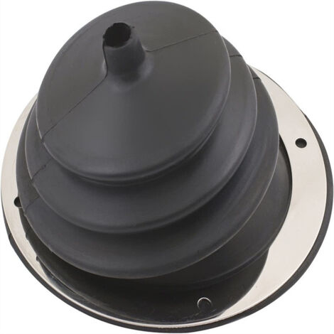 1651 Protection de transmission, cache-poussière rond, disque en caoutchouc noir 5,250