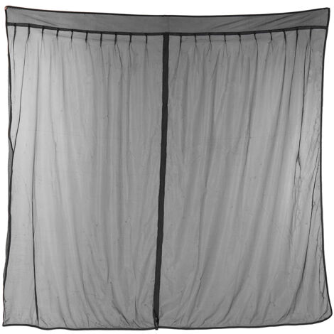 MAEREX Filet de rideau anti-moustiques en maille magnétique pour porte arrière, pour Van