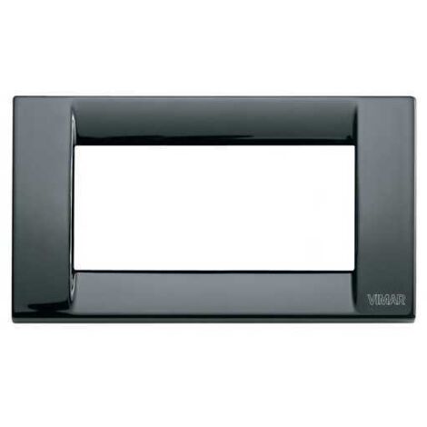 16734.11 Placa Clásica 4M Negro Idea