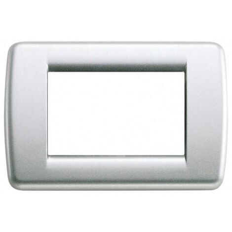 16753.21 Placa Rondò 3P Plateado Metálico Idea