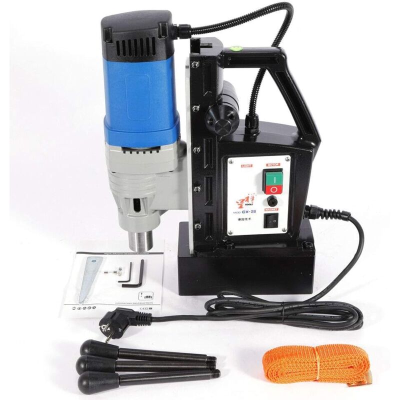 Image of Senderpick - 1680 w Magnetbohrmaschine - Magnetischer Kernbohrer - Bohrmaschine 3-28 mm