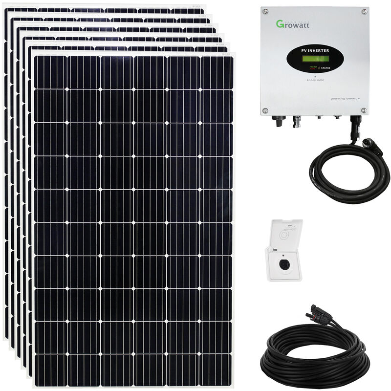 1680 Watt Solaranlage Photovoltaikanlage Plug &amp; Play für