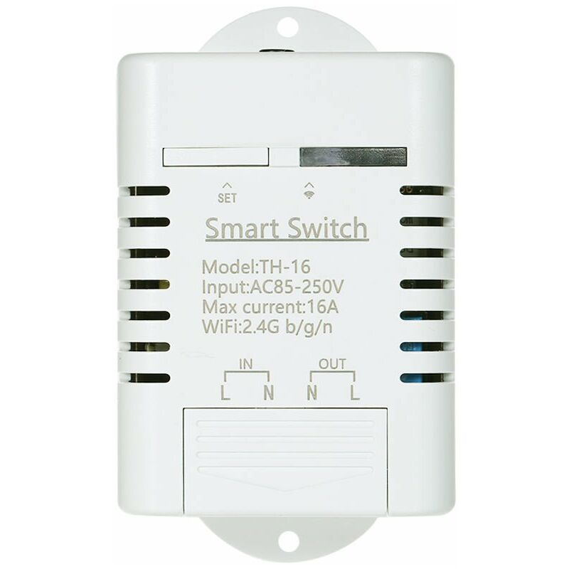 16A / 3500W Smart Wifi Switch With Waterproof Temperature Sensor