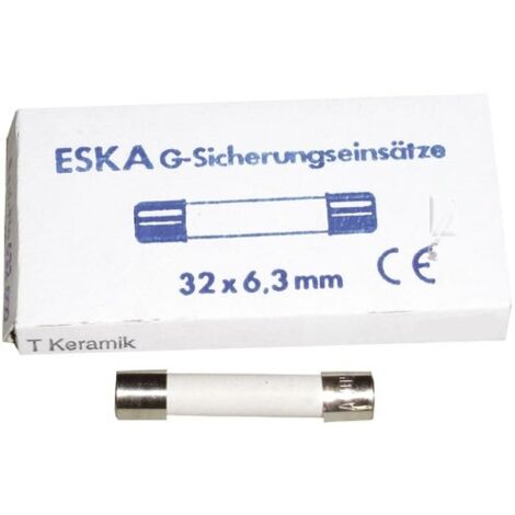 16A-T FUSIBLE CERAMIQUE 6,3X32MM AU NORME ROHS 10 PCS