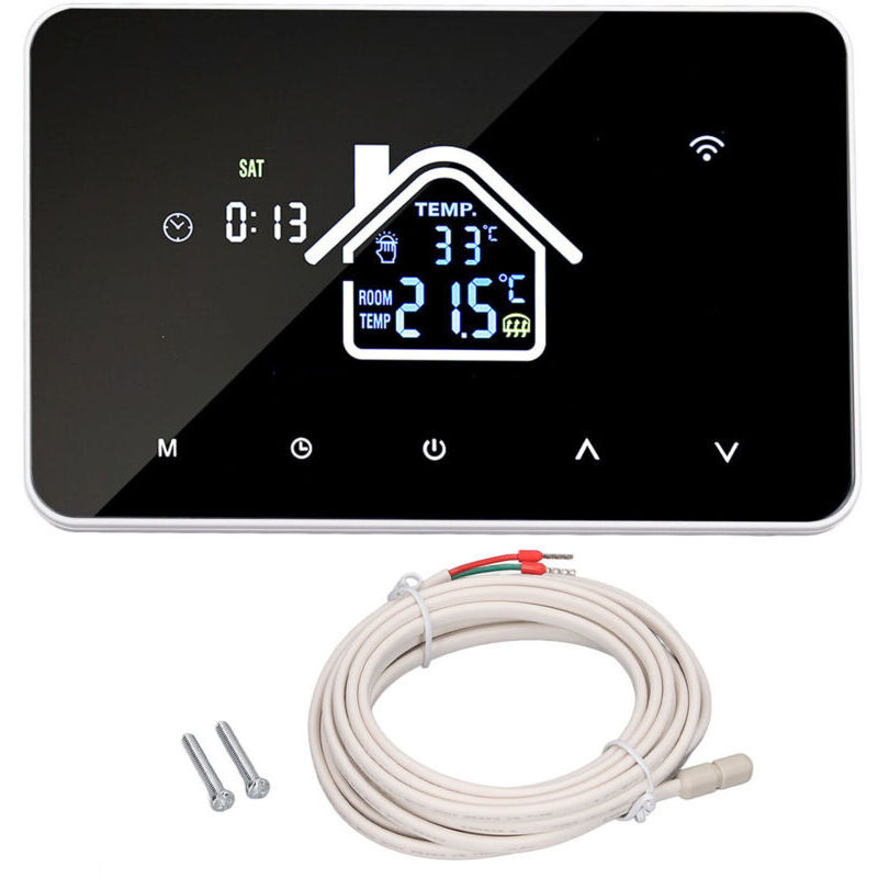 Image of 16A underfloor heating thermostat, 4.3 inch&hellip;