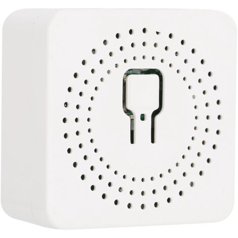 16A WLAN-Mini-Smart-Modulschalter mit zwei Fernbedienungen, 100–240 V