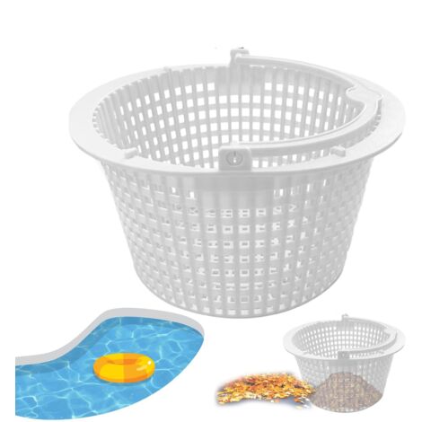 16cm Panier De Skimmer pour Filtre De Piscine, avec Poignée, Panier Filtrant Efficace pour Éviter Les Blocages, Facile À Nettoyer Et Durable pour L'entretien De La Piscine Et Le Nettoyage De