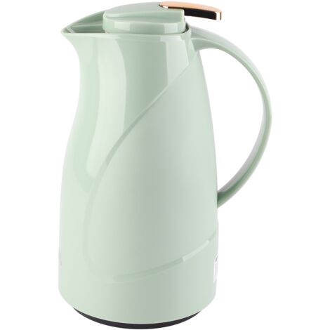 1.6L Coffee Insulation Pot with Glass Liner Leaking Proof Coffee Kettle for Home Office Restaurant Party