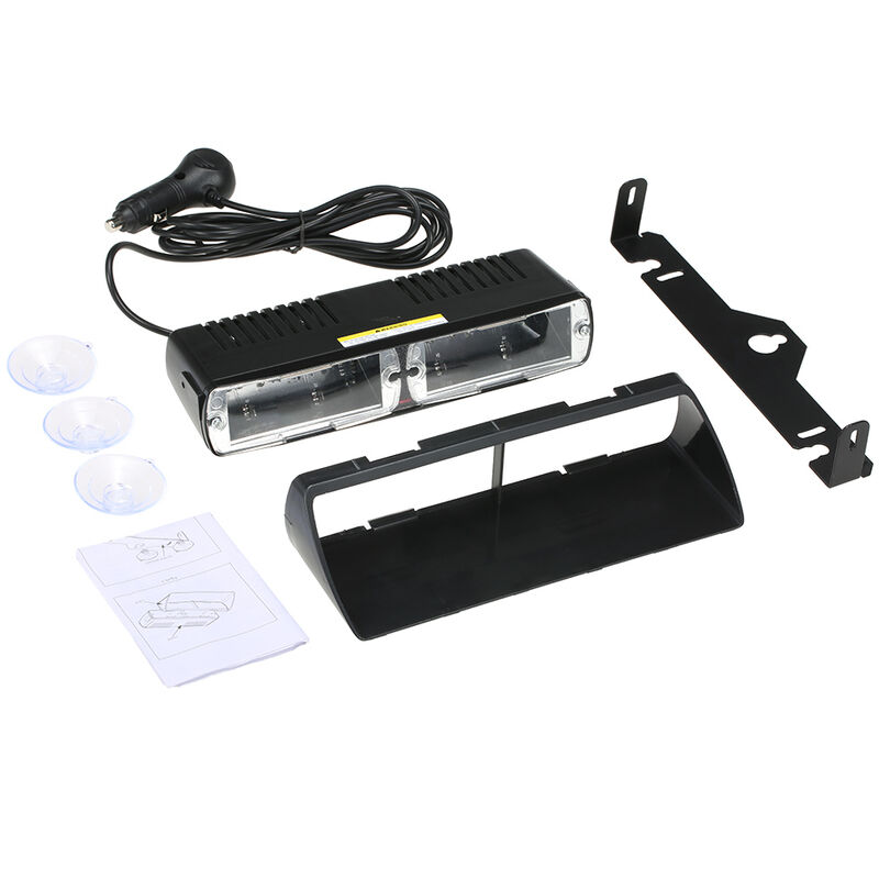 

Happyshopping - 16LEDs 18 Modos intermitentes Coche Camion Emergencia Flash Dash Strobe Luz amarilla y blanca