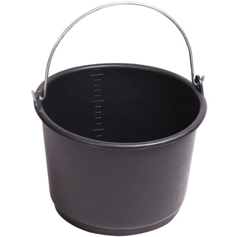 16LT Black Agricultural Plastic Eimer