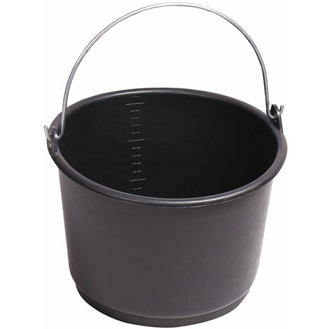 16LT Black Agricultural Plastic Eimer