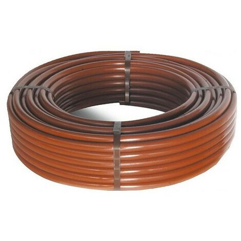 IRRITEC 16mm blanker brauner Schlauch. 25 mts Exclusives Angebot