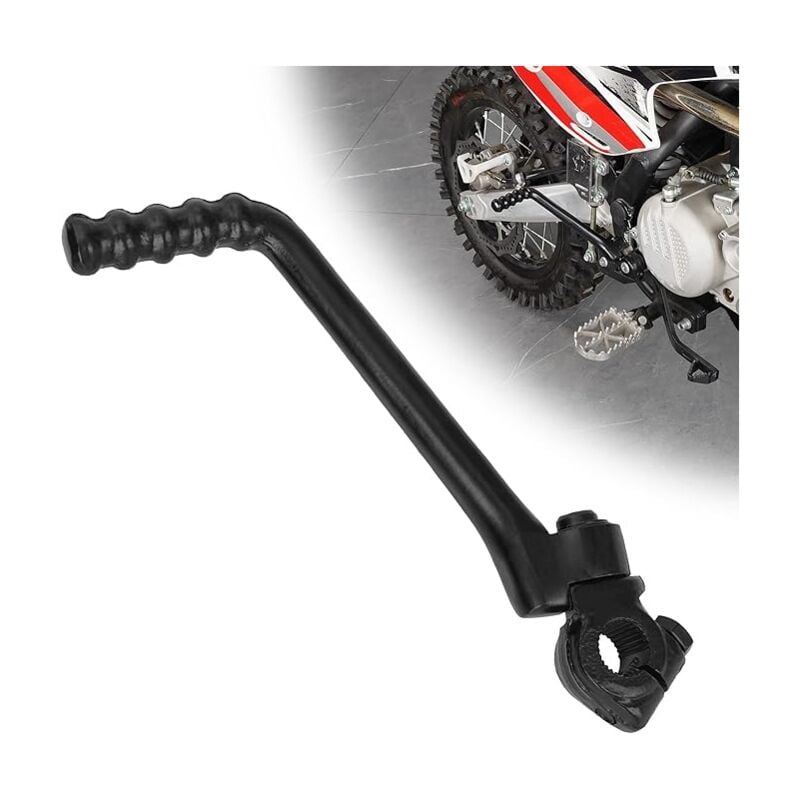 16mm Levier de pédale de démarrage Compatible avec chinois 70cc 90cc 110cc 125cc yx 140cc 160cc ATOMIK CB CG 200cc 250cc Thumpstar Zongshen Lifan Pit